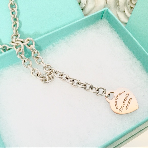 Tiffany & Co. Jewelry - TIFFANY & CO. Heart Necklace with original box